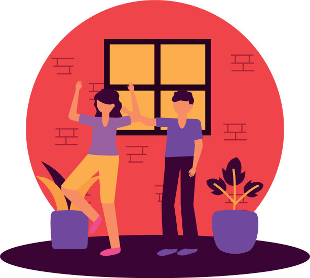 女人和男人的头像设计图片下载