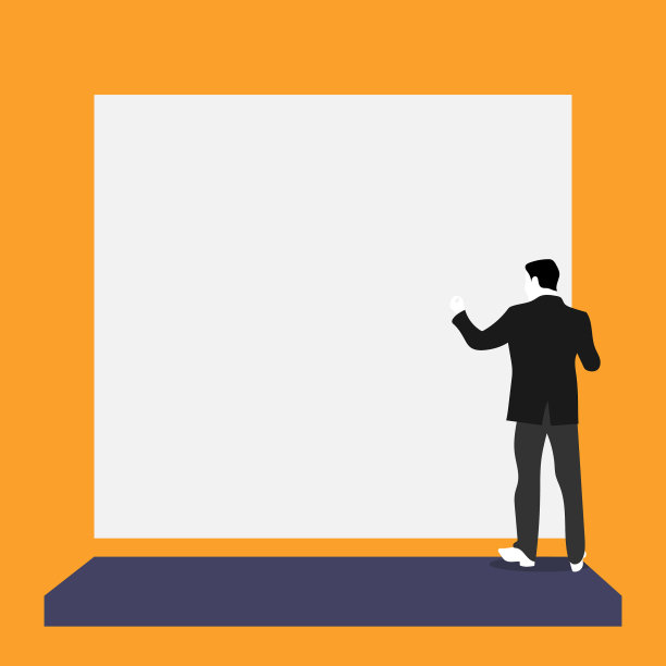 后视图年轻人穿着西装站在站台上图片下载