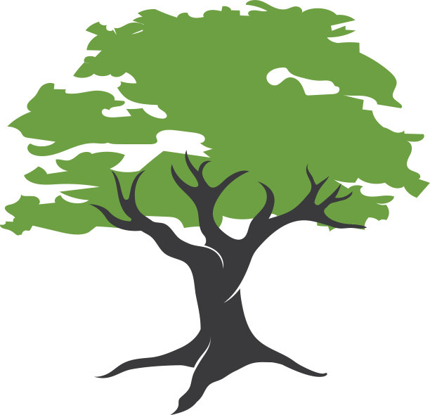 树叶标志设计环保图片下载