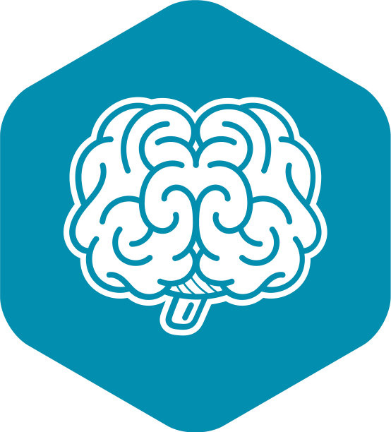 前脑图标简约风格图片下载