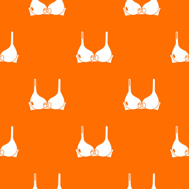 胸罩模式橙色图片下载