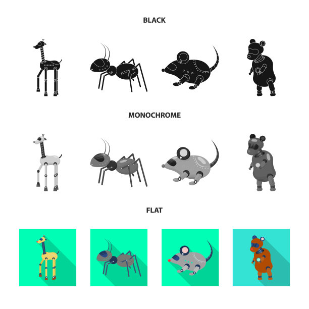 孤立物体玩具和科学标志集图片下载