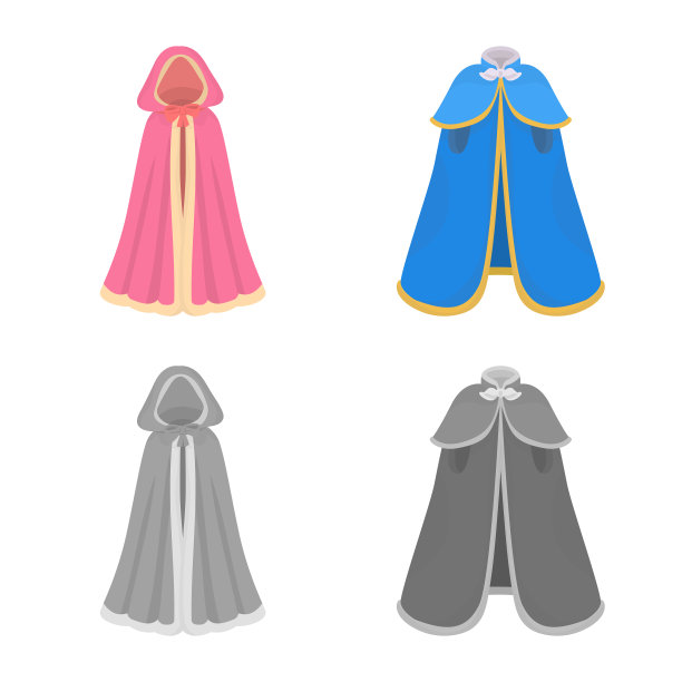 设计材料和服装标志套图片下载