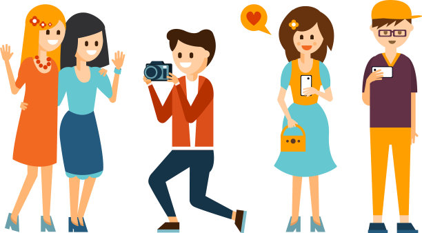 有人在拍两个小女孩看书的照片图片下载