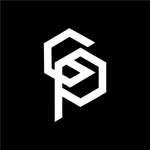 简单的cp gp cop首字母公司标志图片下载