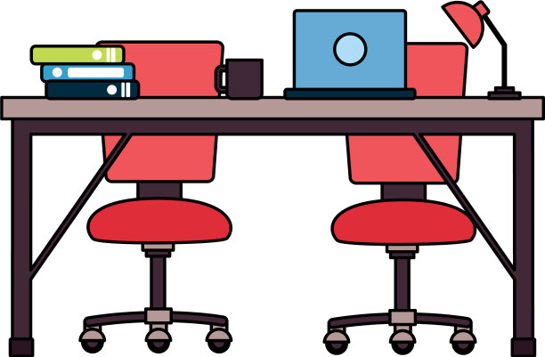 办公桌椅工作场所图片下载
