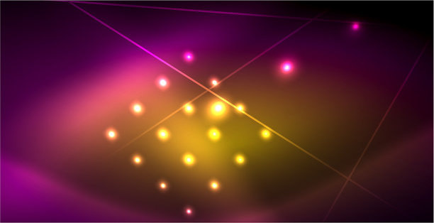 霓虹发光线魔术能量空间光图片下载