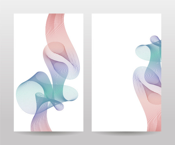 设计宣传册年报的模板图片下载