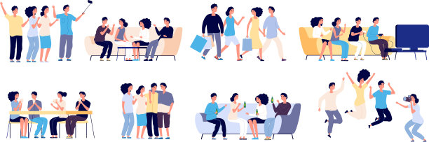 朋友代表人与人之间的友谊图片下载