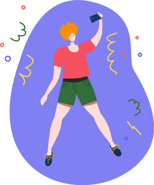 跳楼男子拿着相机自拍图片下载