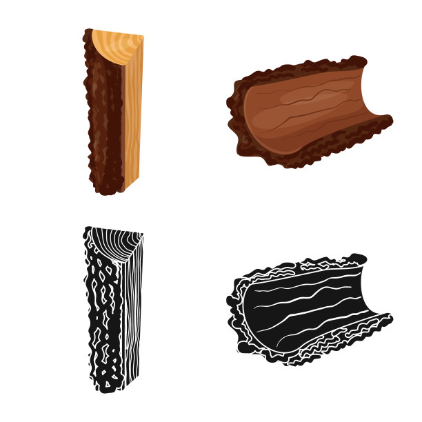 孤立的对象树和原始标志集树图片下载