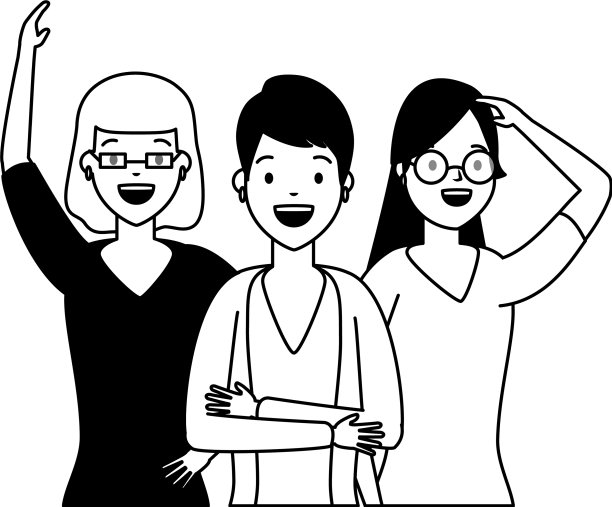 女性群体多样性图片下载