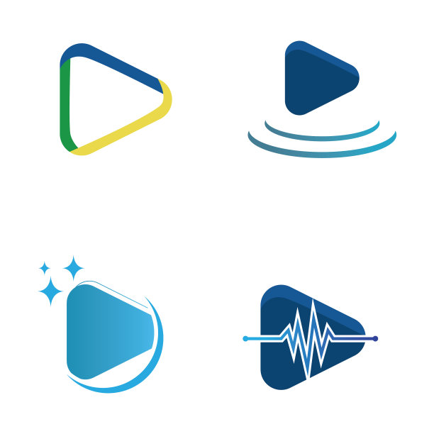玩标志设计图标音乐徽章孤立图片下载