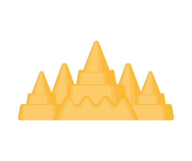 沙堡隔离沙堡儿童游戏开始图片下载