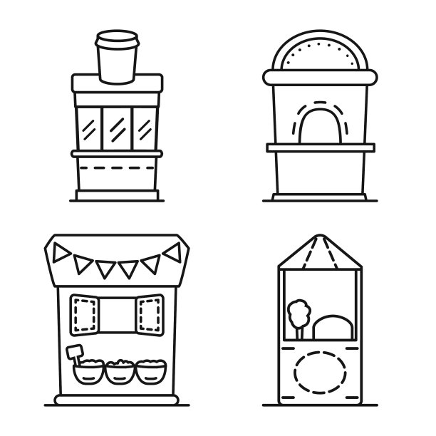 售卖机及公共标志图片下载