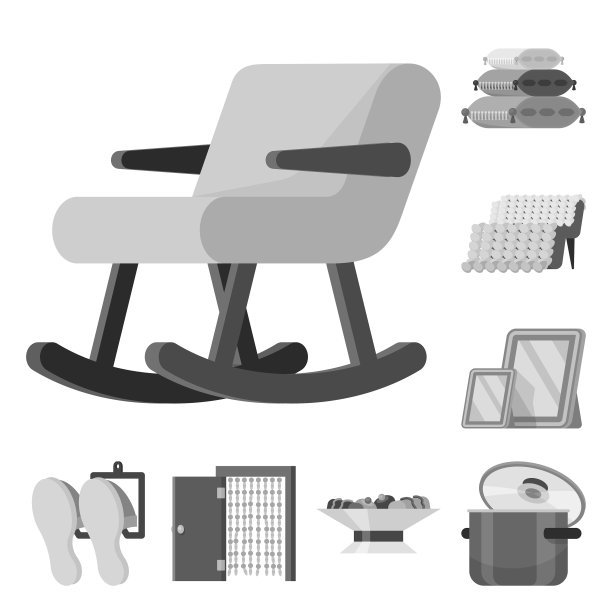 房间和风格标志集图片下载