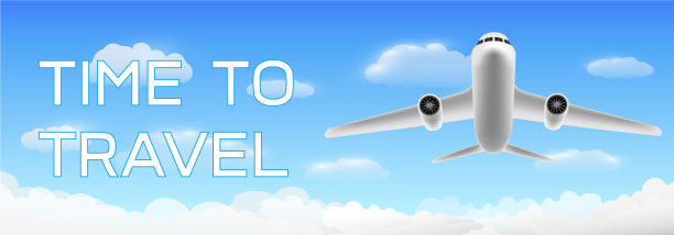 时间旅行与飞机飞越云图片下载