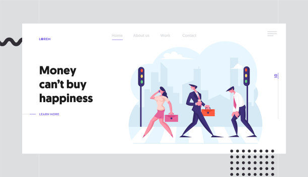 男人和女人的角色在工作网站匆忙图片下载