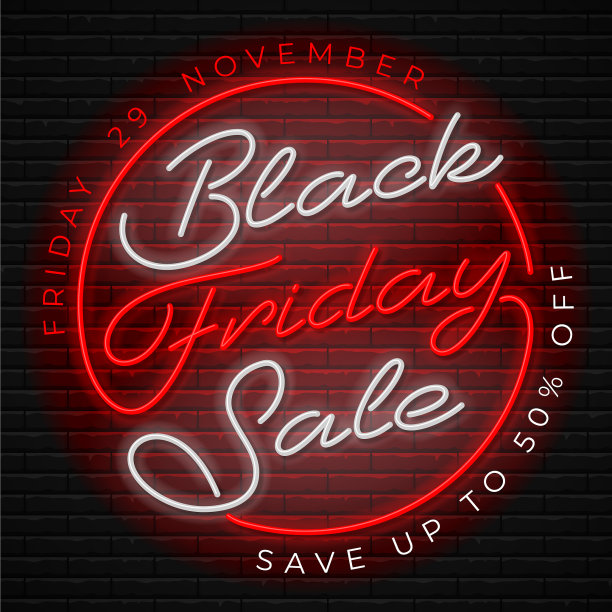 黑色星期五促销广告设计图片下载