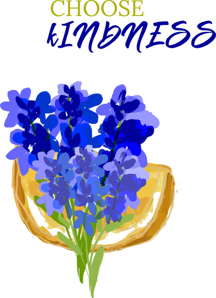 善设计薰衣草柑橘标语图片下载