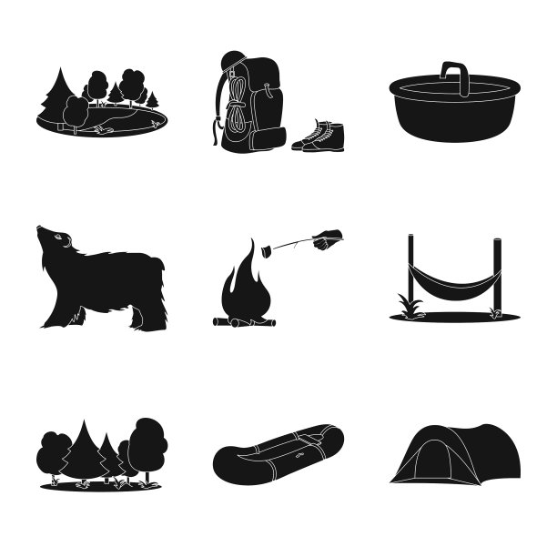 设计休闲休息标志图片下载