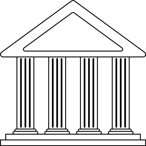 银行大楼象征图片下载