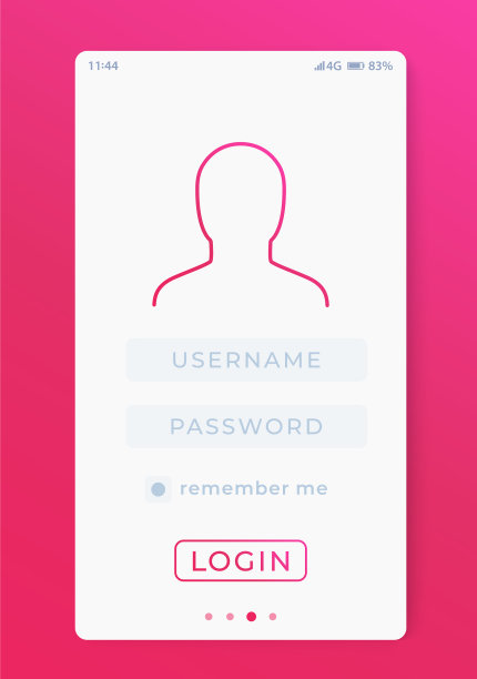 用户登录移动接口模板图片下载