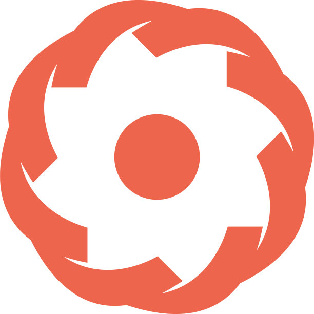 涡旋图形设计模板孤立图片下载