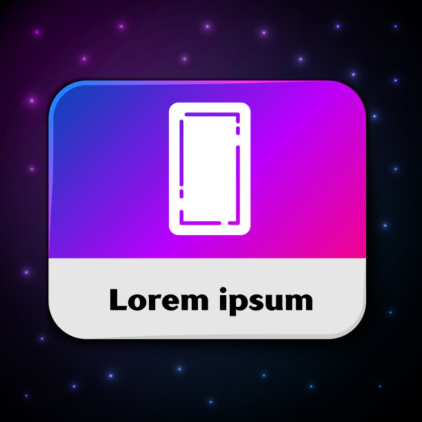 白色扑克牌背面图标隔离在黑色上图片下载