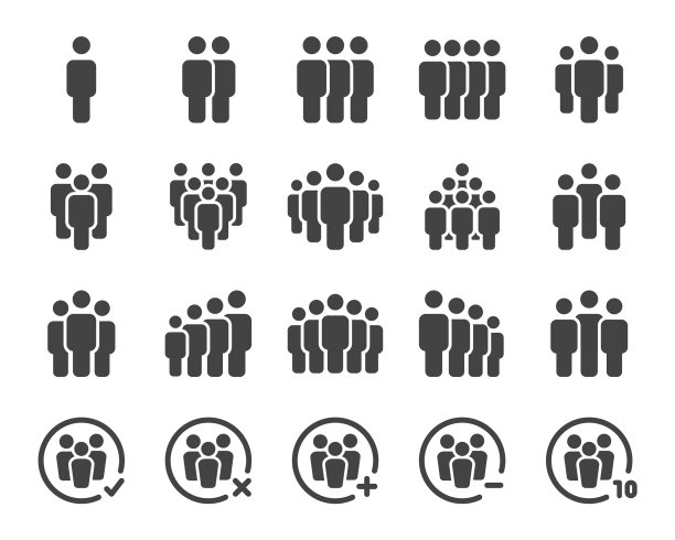 人物图标集图片下载