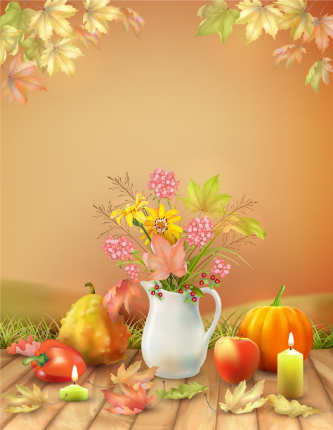 秋季海报图片下载