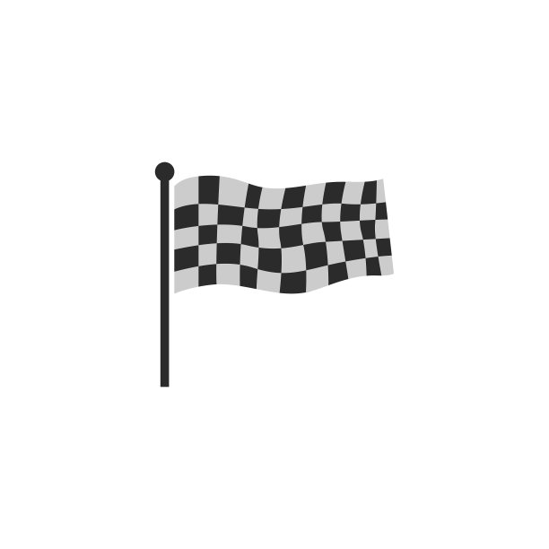 旗帜设计种族黑色实体徽章孤立图片下载