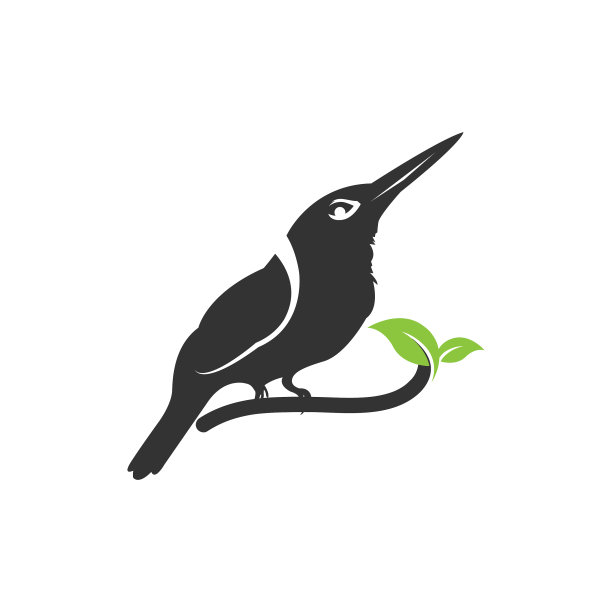 孤鸟或蜂鸟图标集图片下载