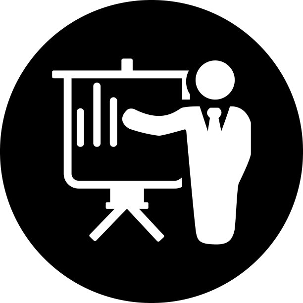 商务演示图标图片下载