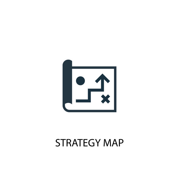 策略地图图标简单元素图片下载