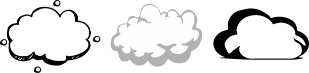 云图标上的白色背景图片下载