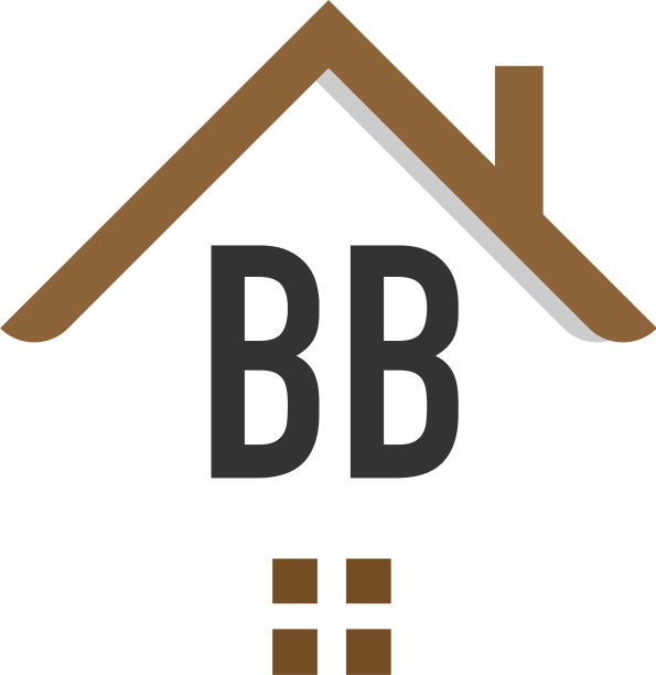 字母BB建筑标志设计模板图片下载