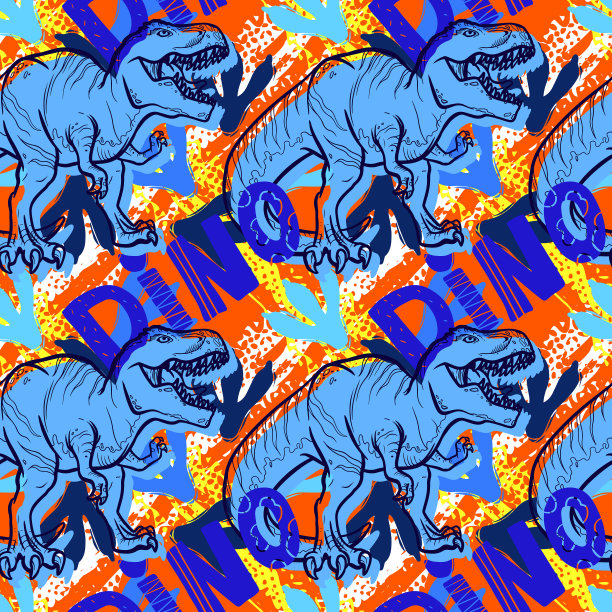 抽象无缝图案为女生男生图片下载