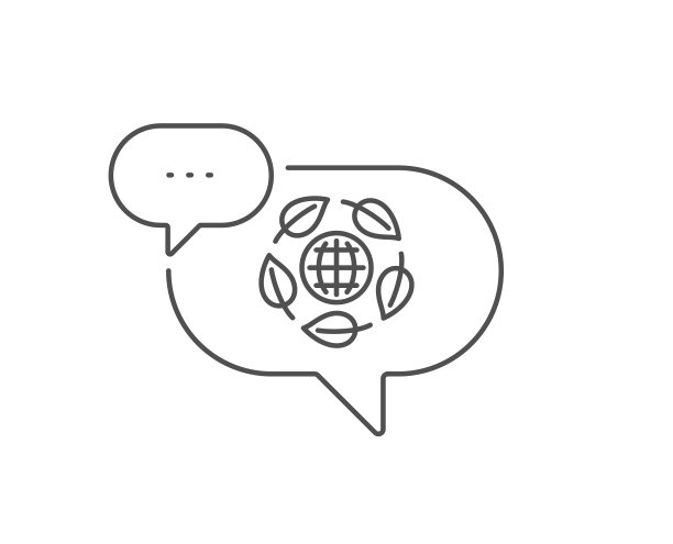 生态有机线图标生物化妆品标志博览会图片下载