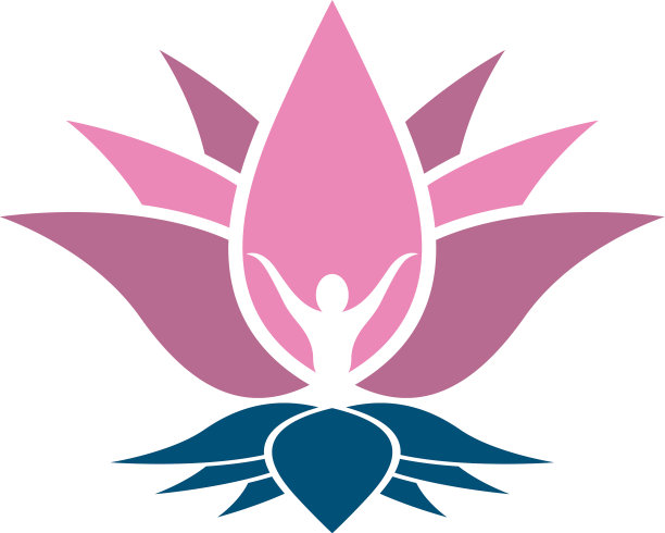 莲花象征图标图片下载