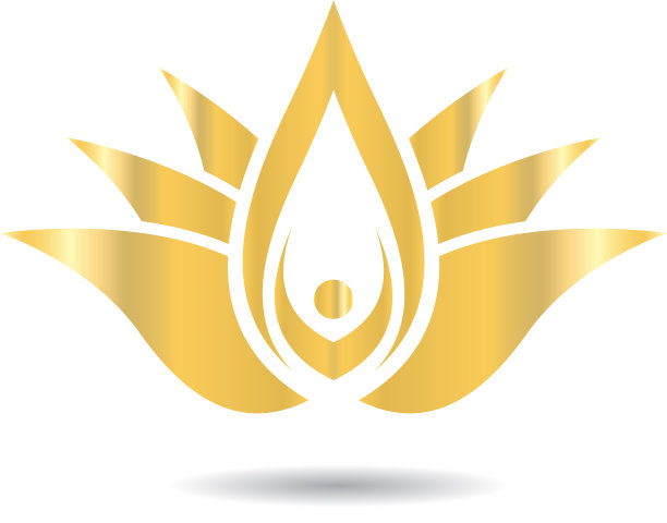 莲花象征图标图片下载