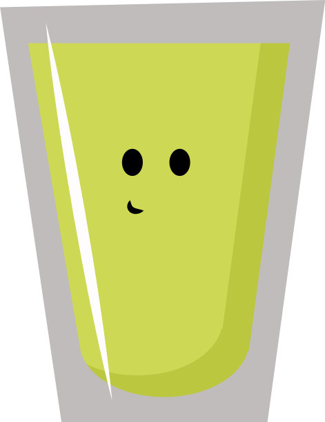 白色背景上的酸橙汁图片下载