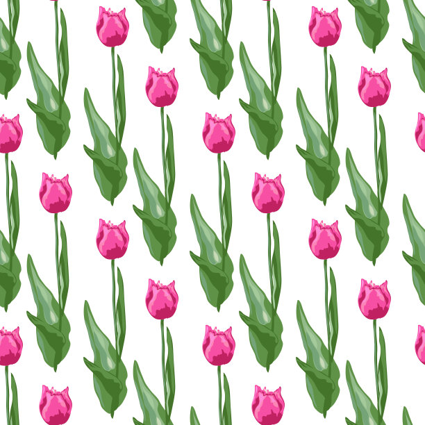 花卉无缝模式图片下载