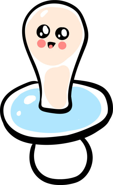 可爱的baniple在白色的背景图片下载