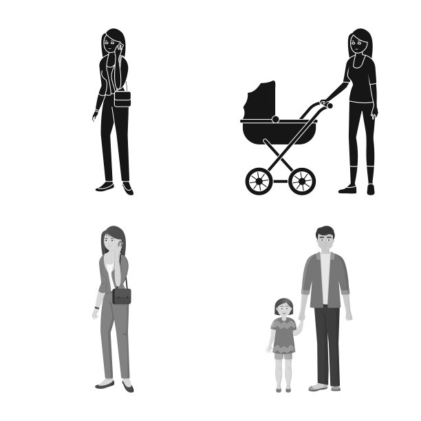 设计角色和化身符号图片下载