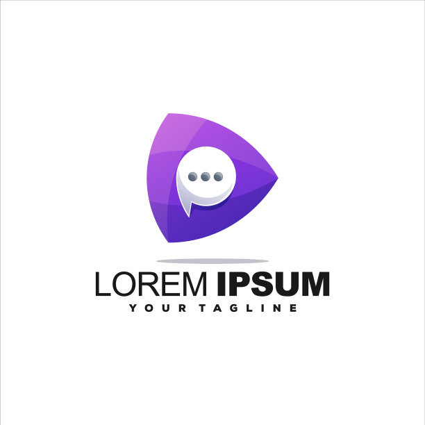 聊天媒体Logo设计图片下载