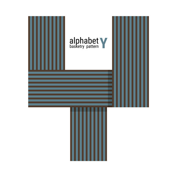 独特的字母设计与篮子图案图片下载