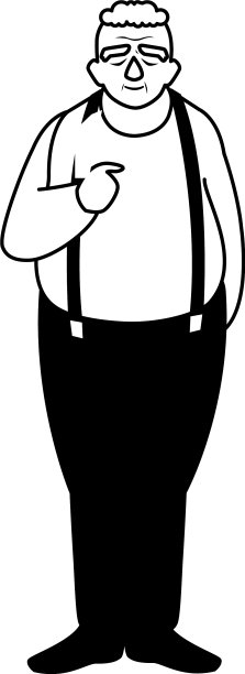 爷爷卡通设计偶像图片下载