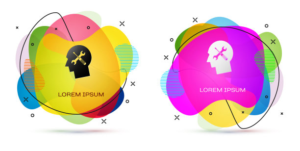 用螺丝刀和扳手给人头上色图片下载