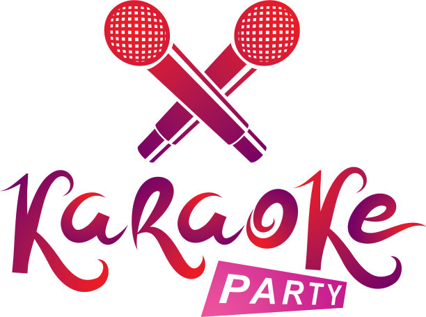 卡拉ok派对刻字说唱战斗徽章创造图片下载